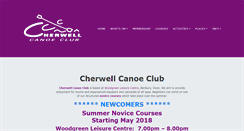 Desktop Screenshot of cherwellcc.org.uk